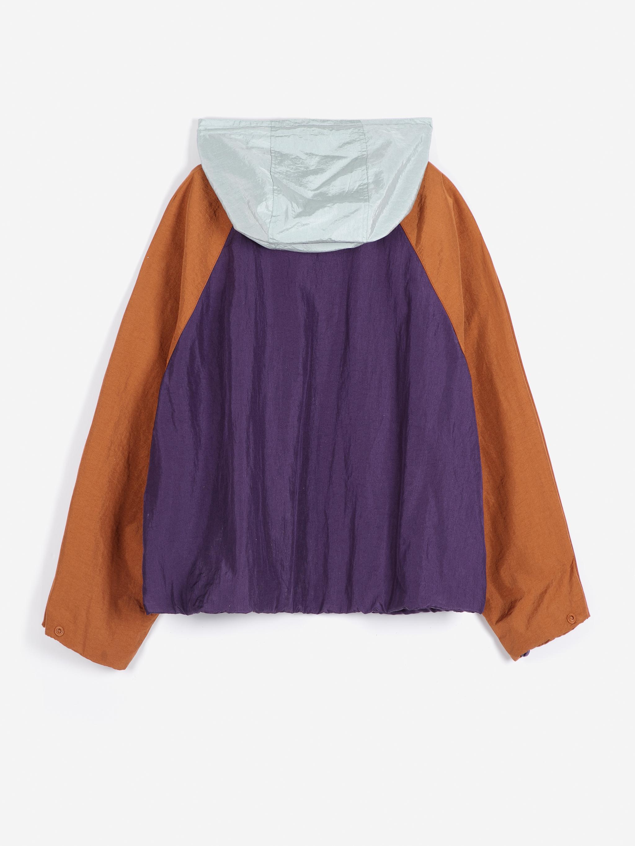 Bobo Choses Balloon Shiny Windstopper Brown Damen Windjacke multicolor braun